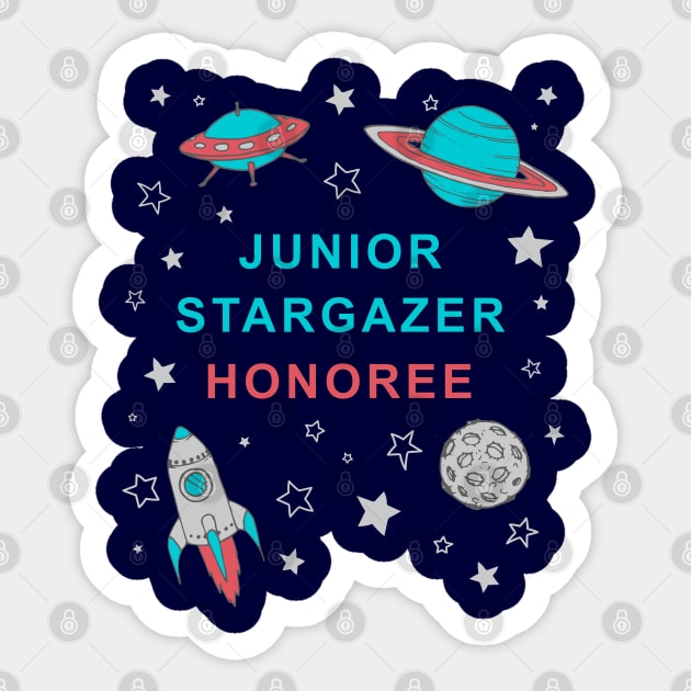 Asteroid City Junior Stargazer Honoree Sticker by Barn Shirt USA